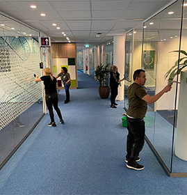 Kantoor schoonmaak