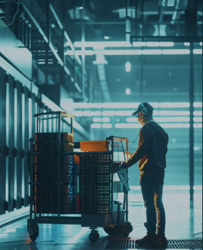Specialist data center cleaning services