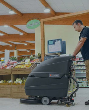 Professional retail shop cleaning services by CCS