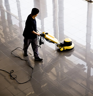 Staff Area Cleaning
