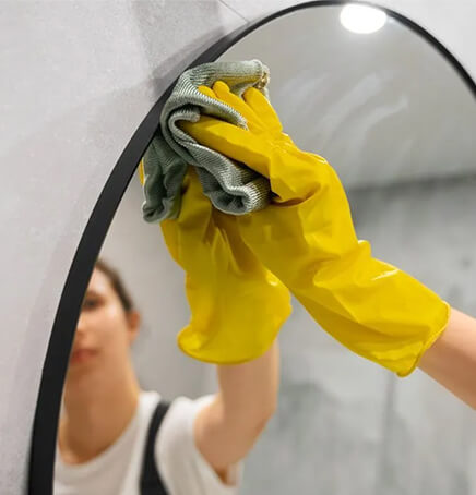 Mirror Cleaning